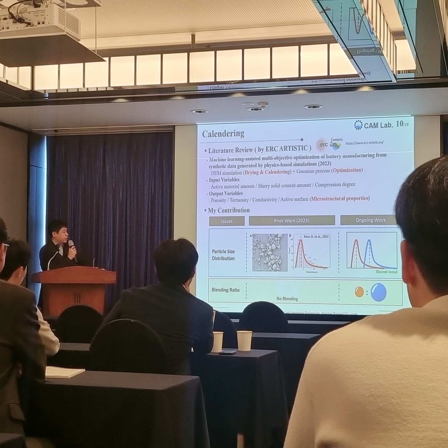 Conference presentation snapshot